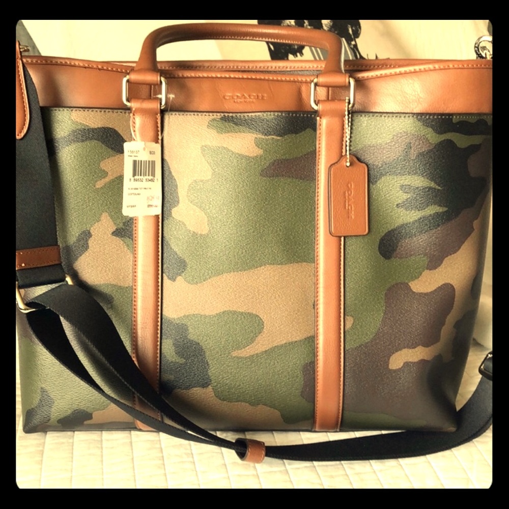 ISO Camo COACH Tote